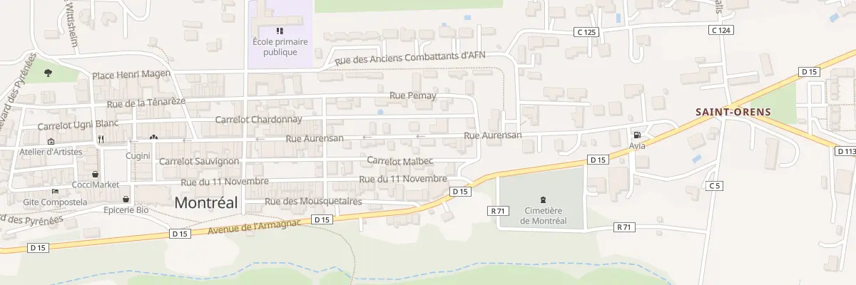 Plan du 47 Rue Aurensan à Montréal