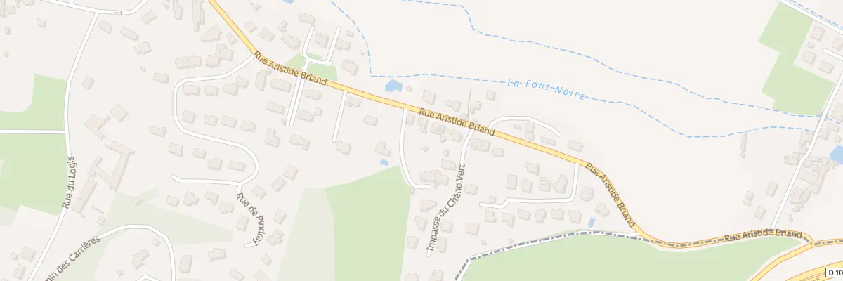 Plan du 37 Rue Aristide Briand à L’Isle-d’Espagnac