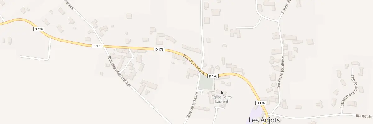 Plan du 15 Rue de la Mairie aux Adjots