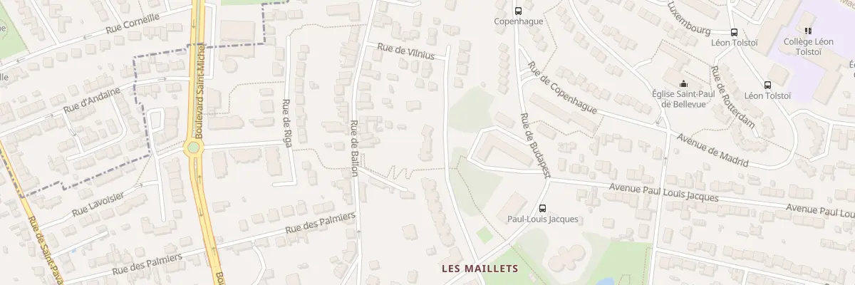 Plan du 17B Rue de Vilnius au Mans
