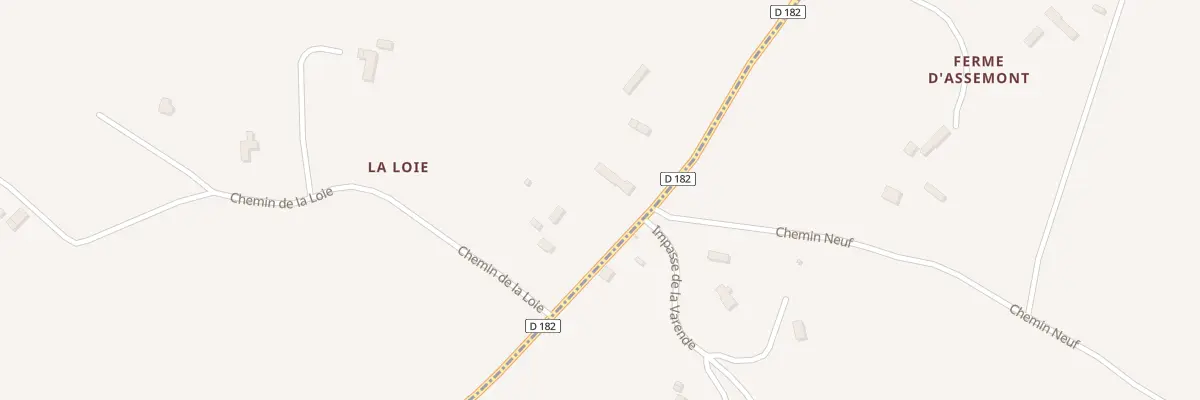 Plan du 2780 Che d’Assemont à Saint-Désir