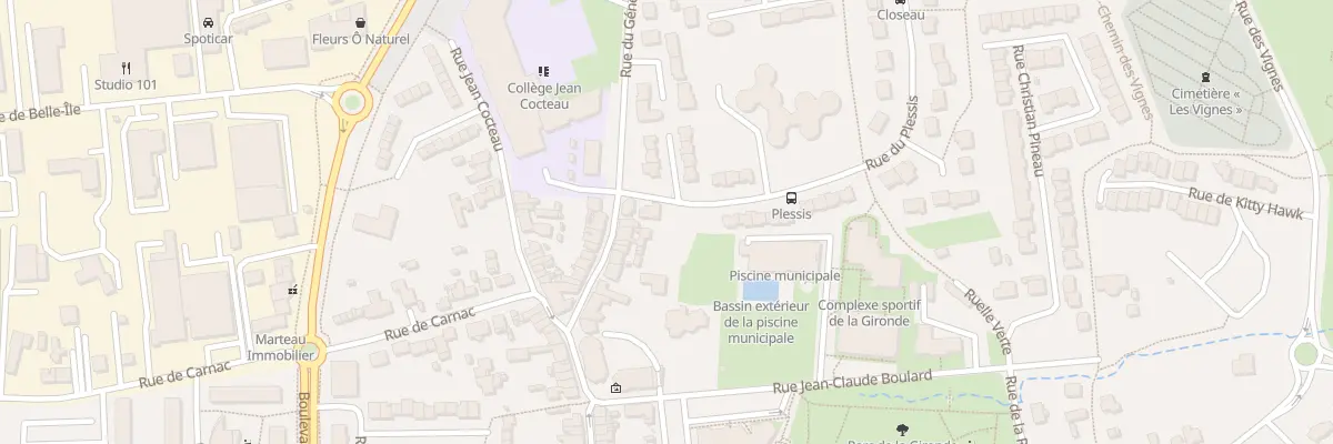 Plan du 96 Rue Gen de Gaulle à Coulaines