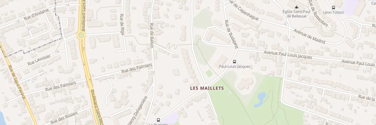 Plan du 9 Rue de Vilnius au Mans