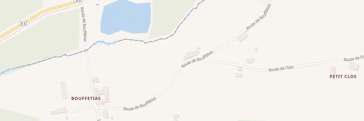 Plan du 698 Rte de Bouffétias à Saint-Laurent-des-Hommes