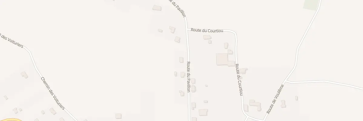 Plan du 5 Rte du Pavillon aux Adjots