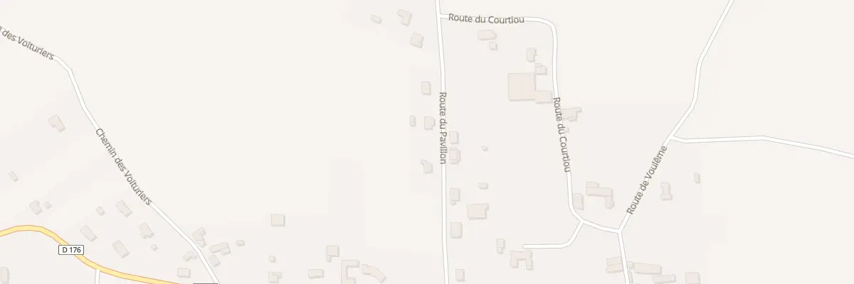 Plan du 3 Rte du Pavillon aux Adjots