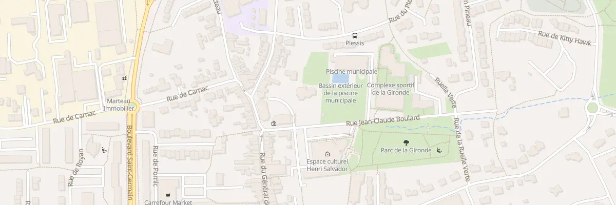 Plan du 3 Rue Jean-Claude Boulard à Coulaines