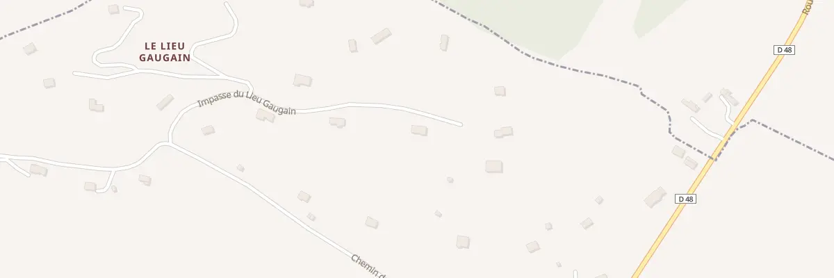Plan du 5328 Le Lieu Gaugain au Breuil-en-Auge