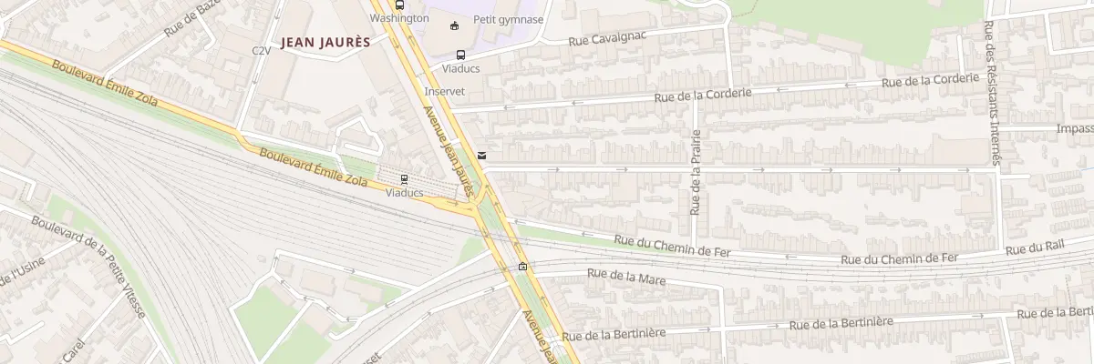 Plan du 16 Rue Guillemare au Mans