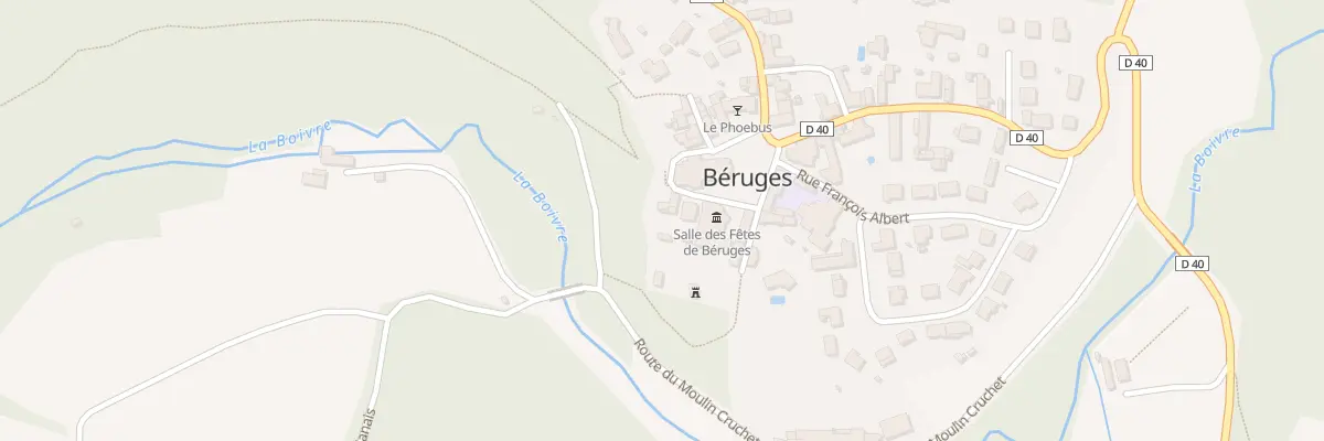 Plan du 5 Pl de l’Eglise à Béruges