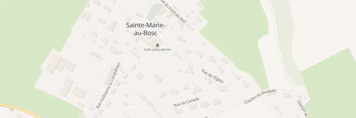 Plan du 134 Rue de l’Eglise à Sainte-Marie-au-Bosc