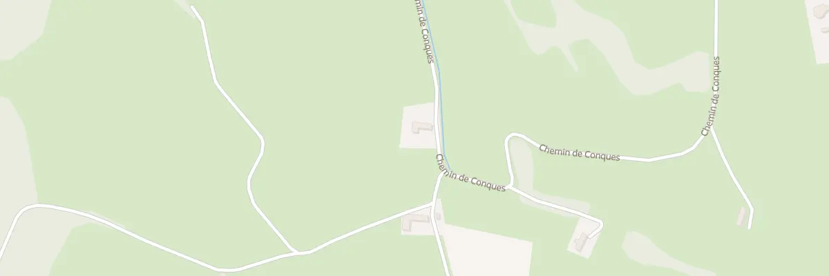 Plan du 2 Che de Conques à Poumarous