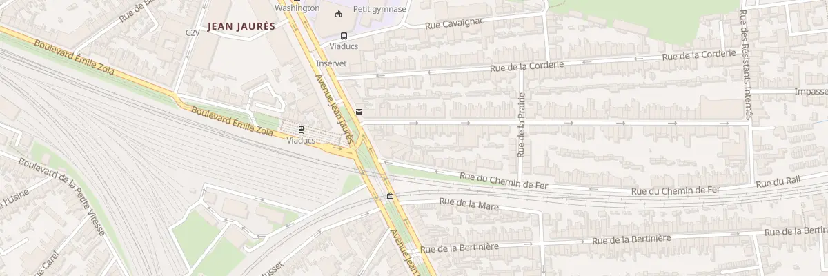 Plan du 18 Rue Guillemare au Mans