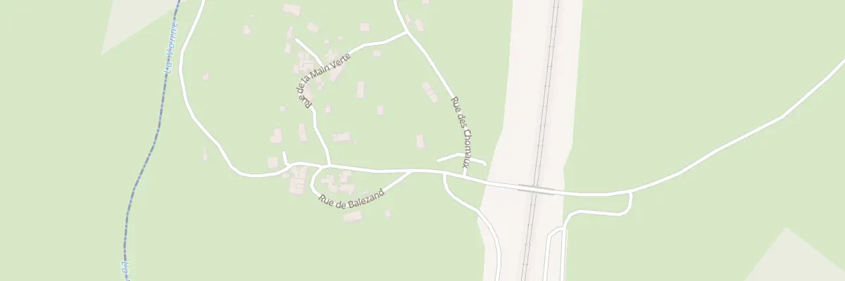 Plan du 2 Rue de la Vonne à Marigny-Chemereau