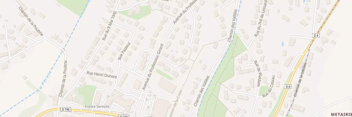Plan du 7 Rue du Doc Calmette à Ruffec