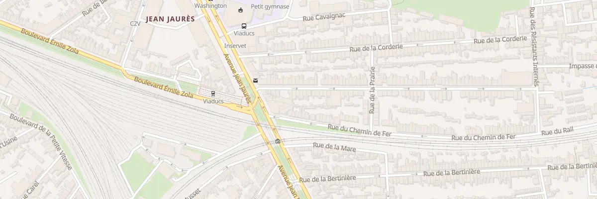 Plan du 20 Rue Guillemare au Mans