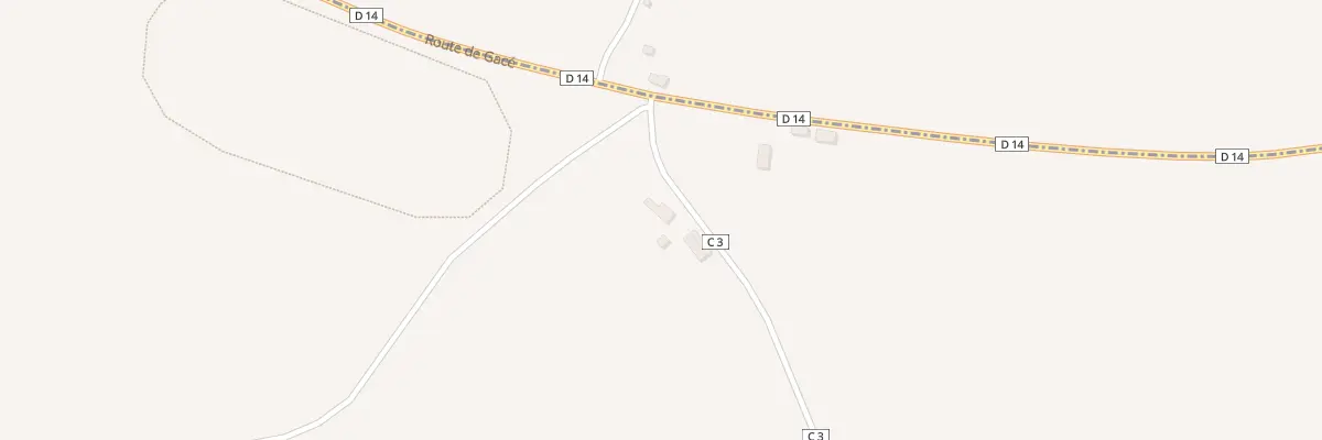 Plan du 5 Rte des Bruyères à Ginai