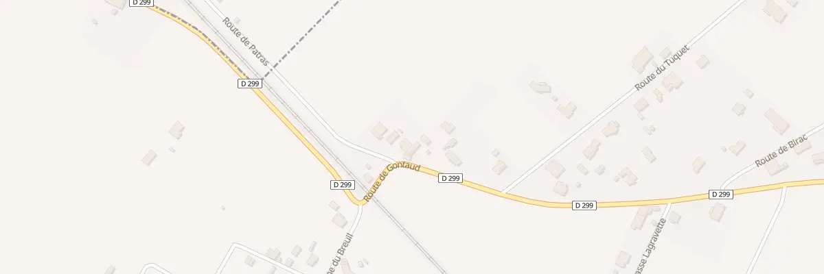 Plan du 1319 Rte de Patras à Saint-Pardoux-du-Breuil