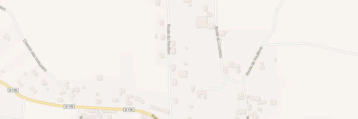 Plan du 8 Rte du Pavillon aux Adjots