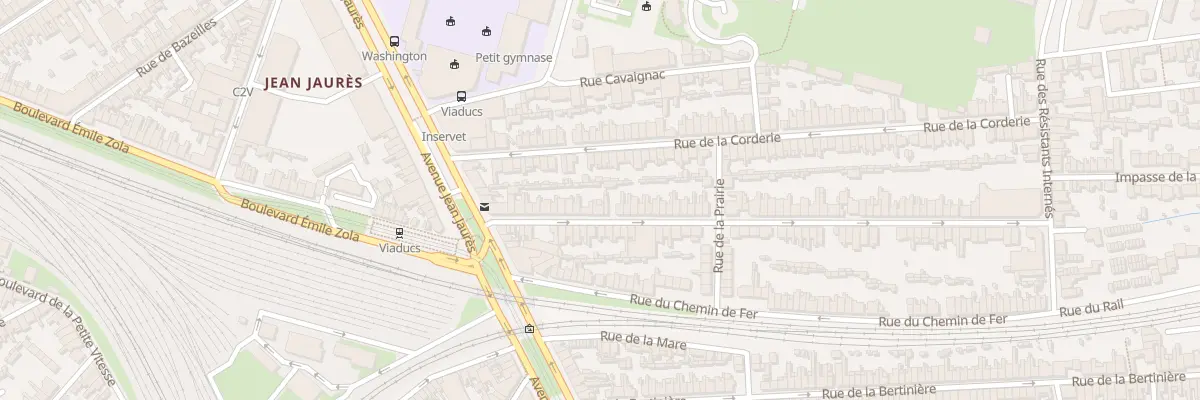 Plan du 27 Rue Guillemare au Mans