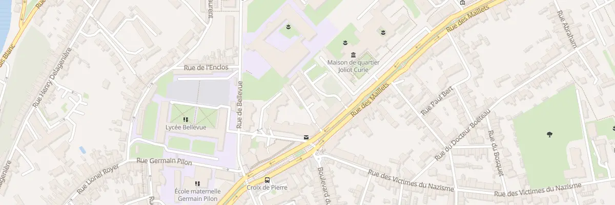 Plan du 39 Rue des Maillets au Mans