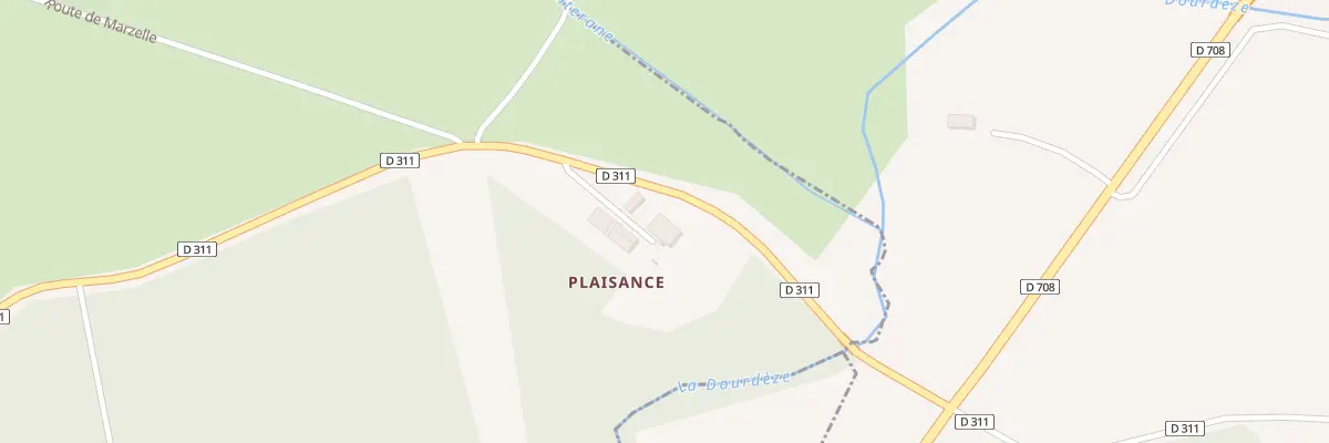 Plan du 1390 Rte du Vieux Moulin à Savignac-de-Duras