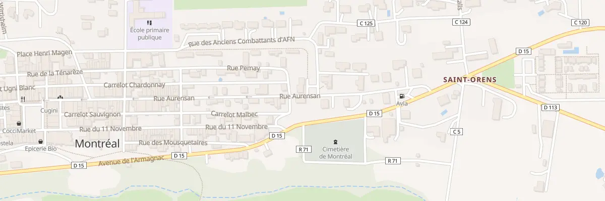 Plan du 57 Rue Aurensan à Montréal