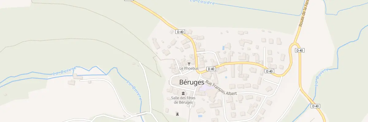 Plan du 9 Pl de l’Eglise à Béruges