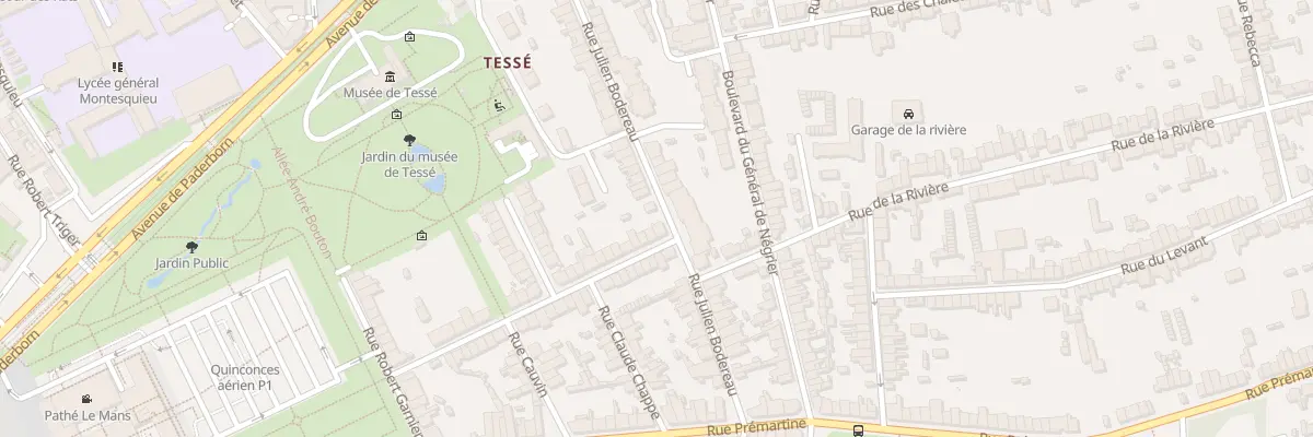 Plan du 37 Rue du Capitaine Floch au Mans