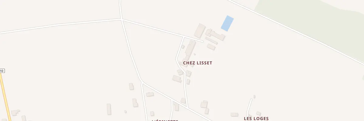 Plan du 5 Chez Lisset aux Adjots