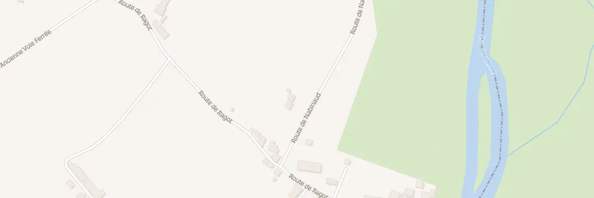 Plan du 3 Rte de Nabinaud à Laprade