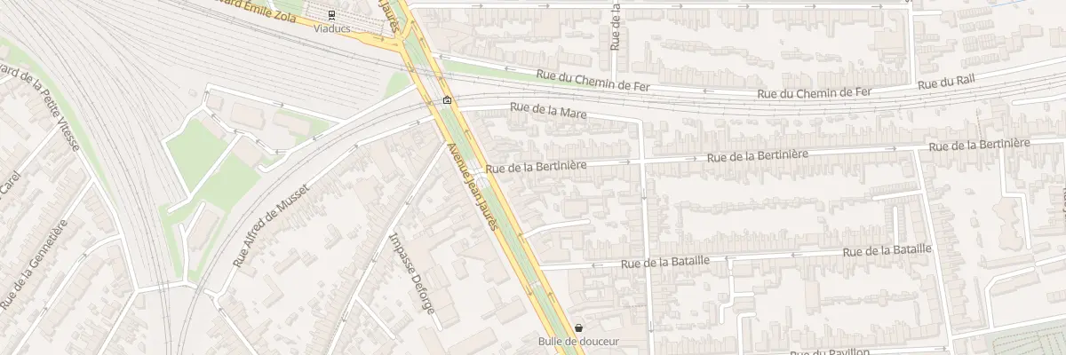Plan du 2 Rue de la Bertinière au Mans