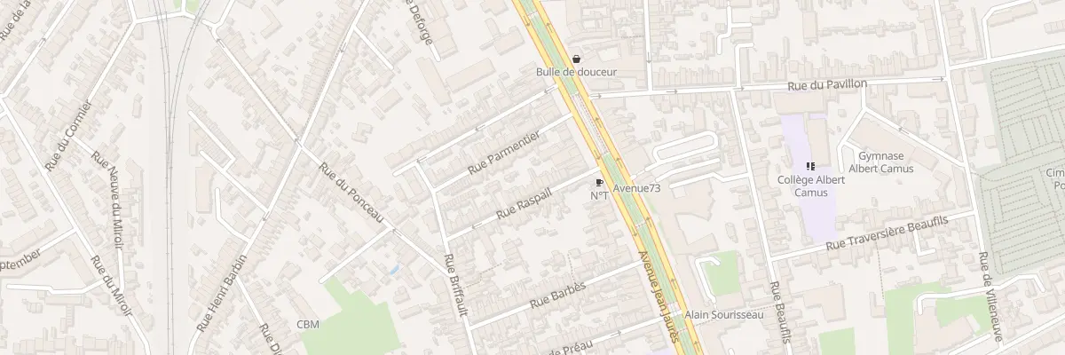 Plan du 16 Rue Raspail au Mans