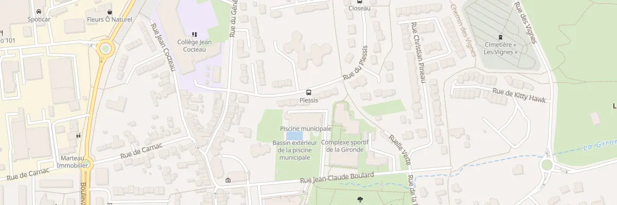 Plan du 12 Rue du Plessis à Coulaines
