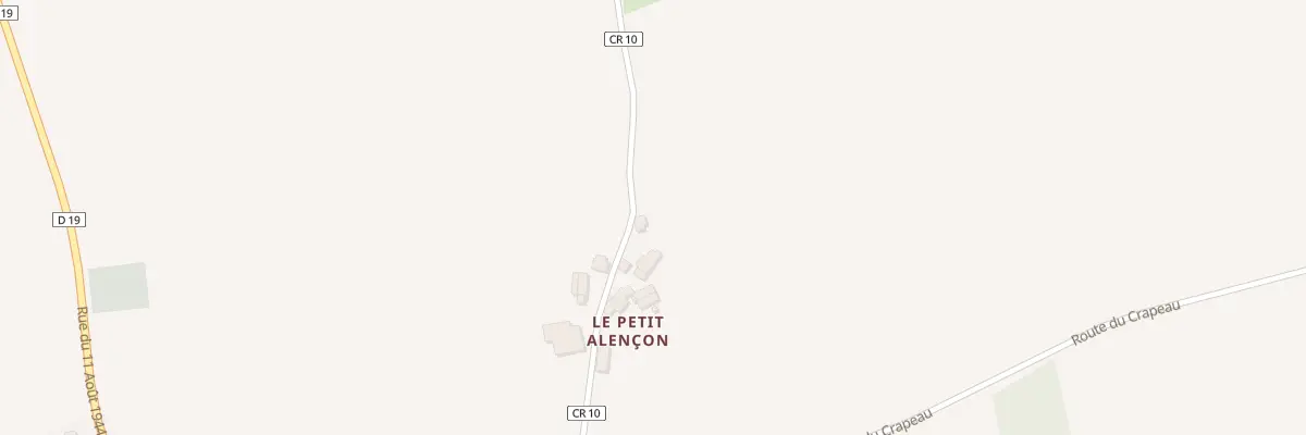 Plan du 2 Le Petit Alencon à Louvigny