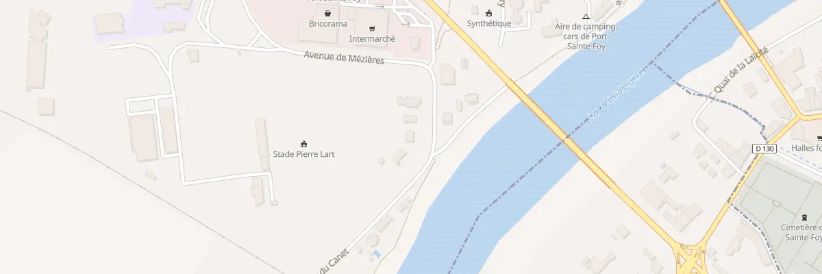 Plan du 7 Rue du Canet à Port-Sainte-Foy-et-Ponchapt