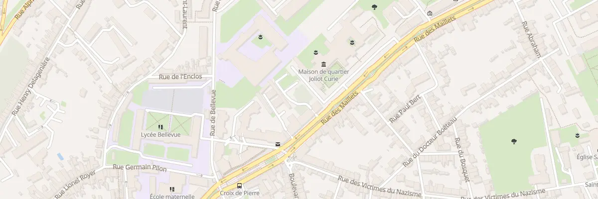 Plan du 47 Rue des Maillets au Mans