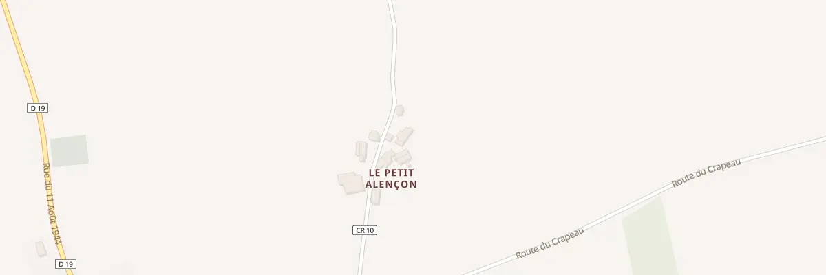 Plan du 3 Le Petit Alencon à Louvigny