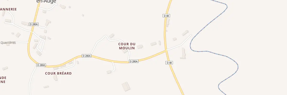 Plan du 5089 Cour du Moulin à Pierrefitte-en-Auge