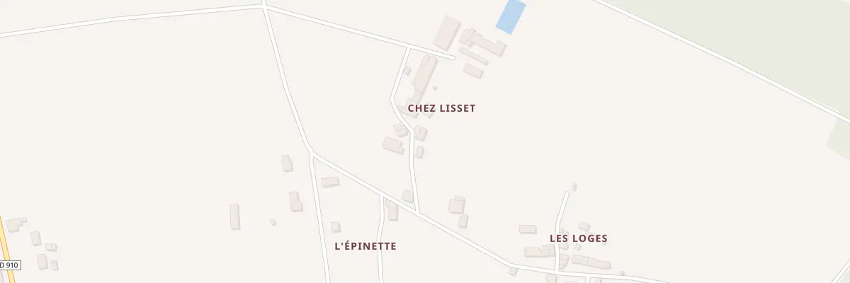 Plan du 4 Chez Lisset aux Adjots