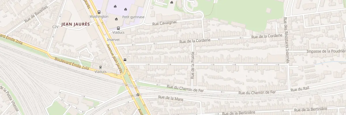 Plan du 39 Rue Guillemare au Mans