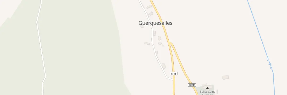 Plan du 18 Les Barbiers à Guerquesalles