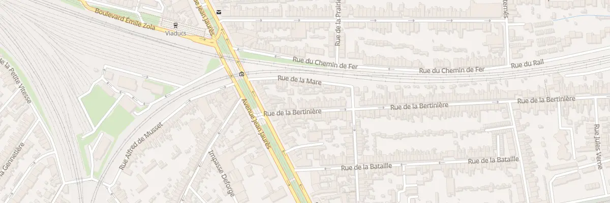 Plan du 11B Rue de la Bertinière au Mans