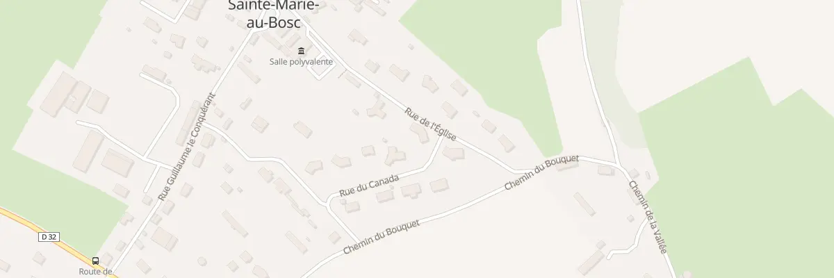 Plan du 164 Rue de l’Eglise à Sainte-Marie-au-Bosc