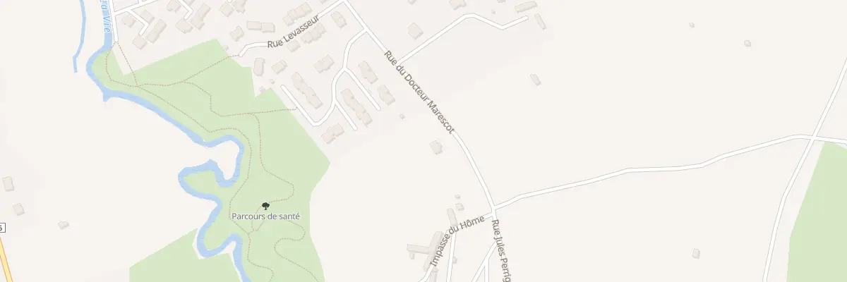 Plan du 22 Rue du Docteur Marescot à Vimoutiers
