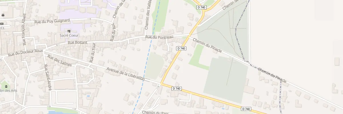 Plan du 8 Rue du 11 Nov 1918 à Ruffec