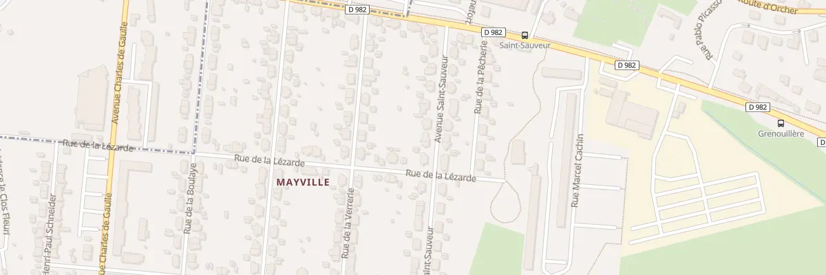 Plan du 23 Av Saint-Sauveur à Gonfreville-l’Orcher