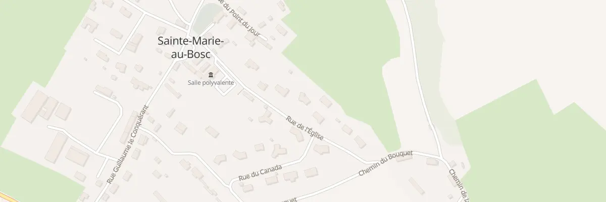 Plan du 183 Rue de l’Eglise à Sainte-Marie-au-Bosc