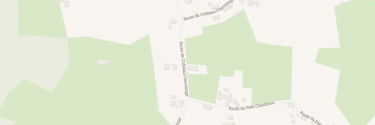 Plan du 25 Rte de Chateau L Hermitage à Saint-Ouen-en-Belin