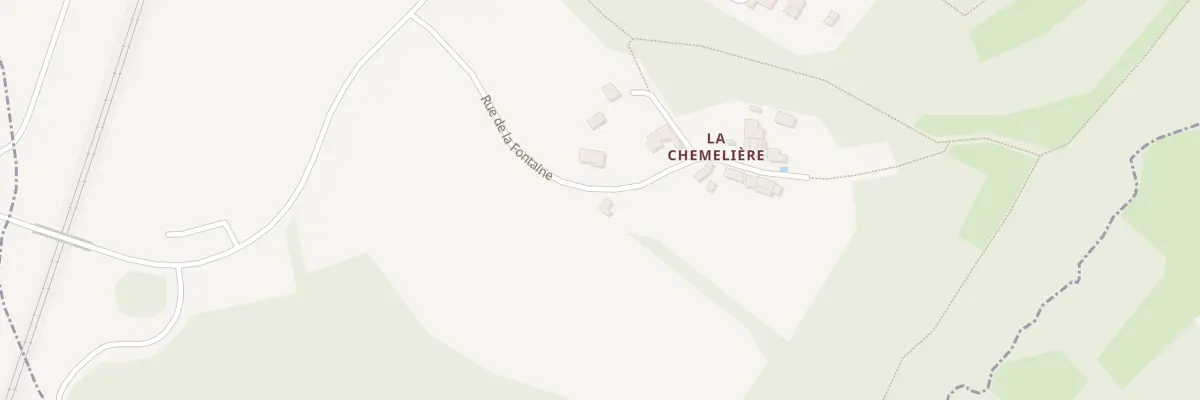 Plan du 2 Rue de la Fontaine à Marigny-Chemereau